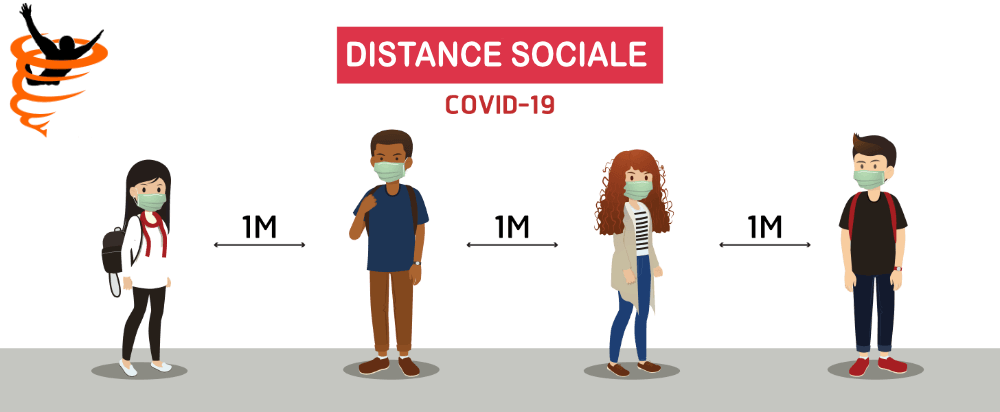 DISTANCE SOCIALE AIRFLY