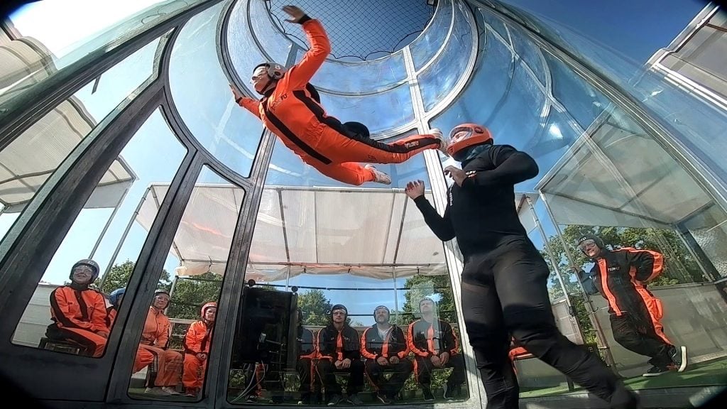 Deauville simulateur de chute libre