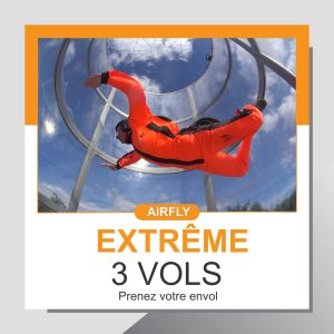 Cheque cadeau EXTREM X3 soufflerie Airfly Normandie 2023